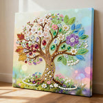Diamond Painting | Pearl Painting | A Four Seasons Tree