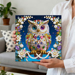 Diamond Painting | Pearl Painting | A Magnificent, Colorful Owl
