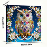 Diamond Painting | Pearl Painting | A Magnificent, Colorful Owl