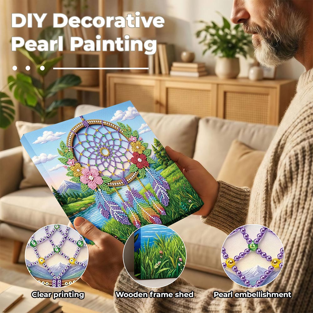 Diamond Painting | Pearl Painting | Dreamcatcher in Nature