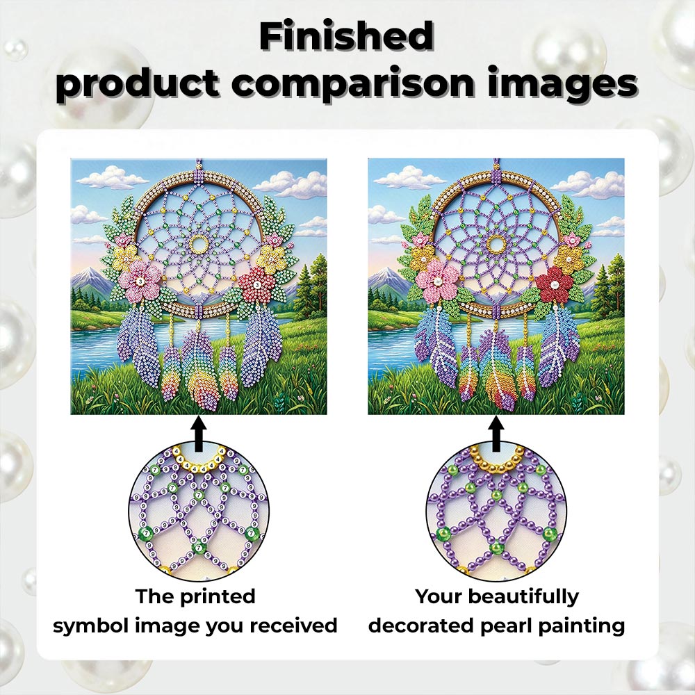 Diamond Painting | Pearl Painting | Dreamcatcher in Nature
