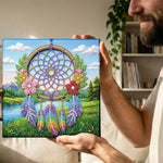 Diamond Painting | Pearl Painting | Dreamcatcher in Nature