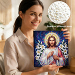 Diamond Painting | Pearl Painting | Jesus and Lilies