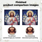 Diamond Painting | Pearl Painting | Jesus and Lilies