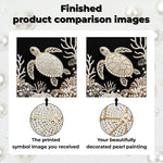 Diamond Painting | Pearl Painting | Sea Turtle and Coral