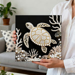 Diamond Painting | Pearl Painting | Sea Turtle and Coral