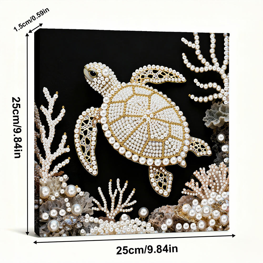 Diamond Painting | Pearl Painting | Sea Turtle and Coral