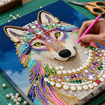 Diamond Painting | Pearl Painting | Smiling Wolf
