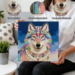Diamond Painting | Pearl Painting | Smiling Wolf