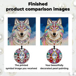 Diamond Painting | Pearl Painting | Smiling Wolf