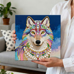 Diamond Painting | Pearl Painting | Smiling Wolf