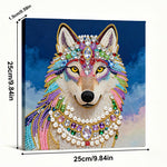 Diamond Painting | Pearl Painting | Smiling Wolf