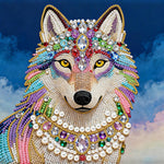Diamond Painting | Pearl Painting | Smiling Wolf