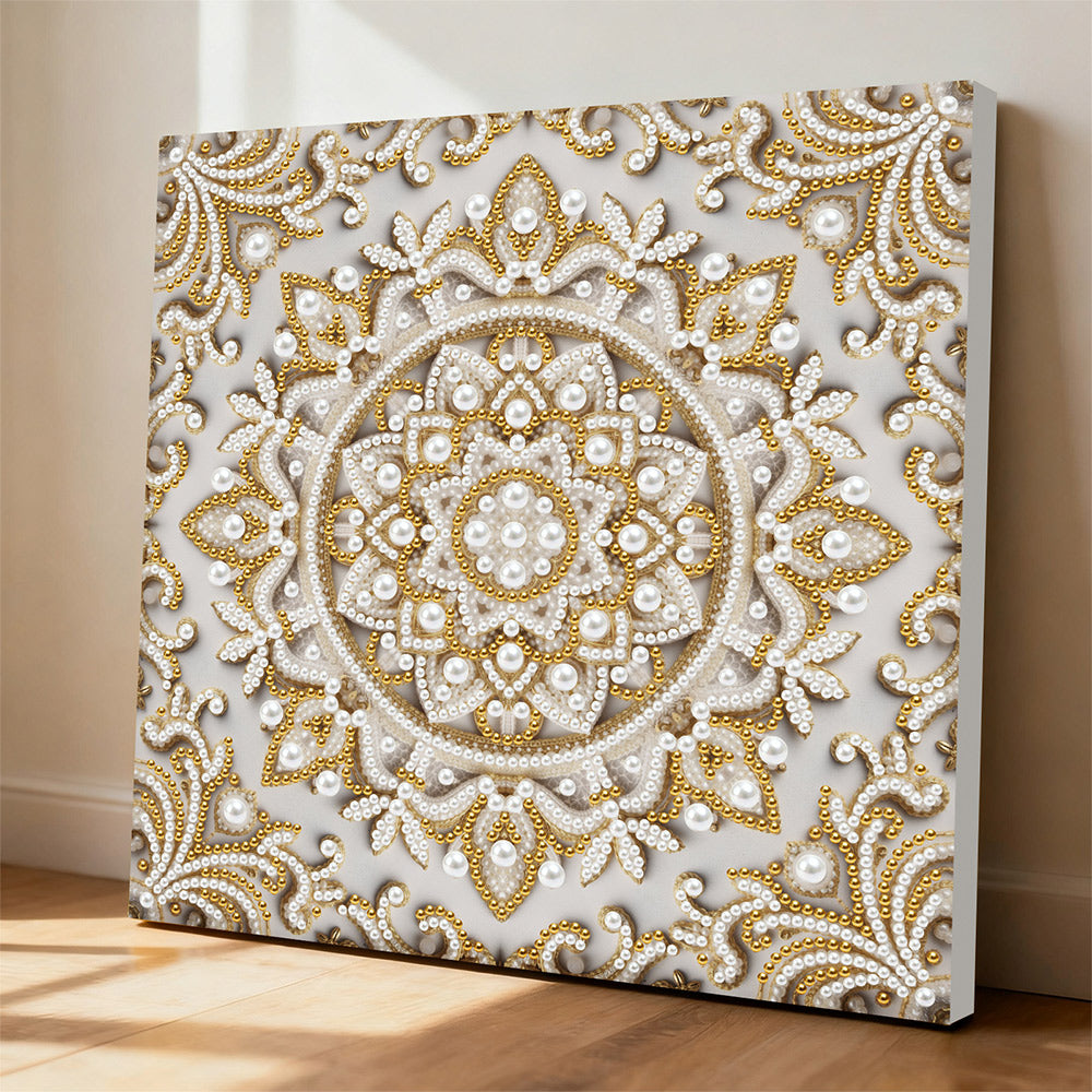 Diamond Painting | Pearl Painting | Snowflake Mandala