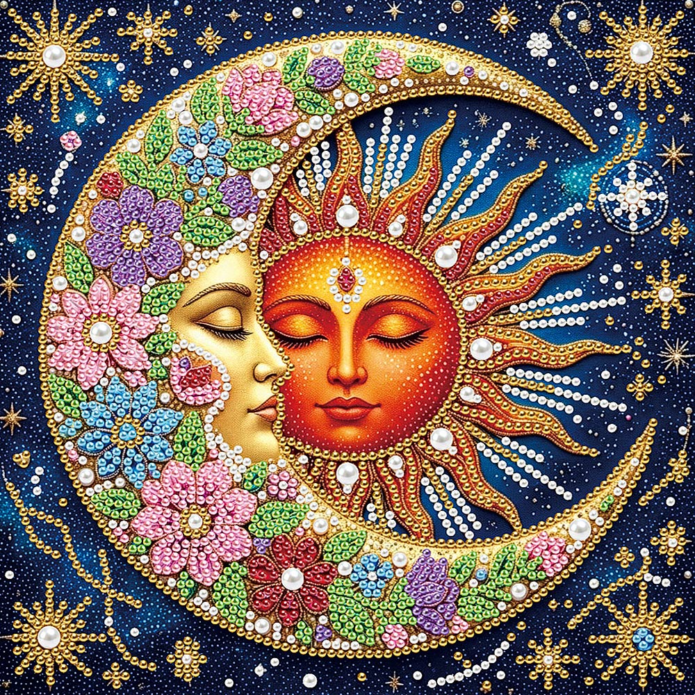 Diamond Painting | Pearl Painting | Sun and Moon Totem