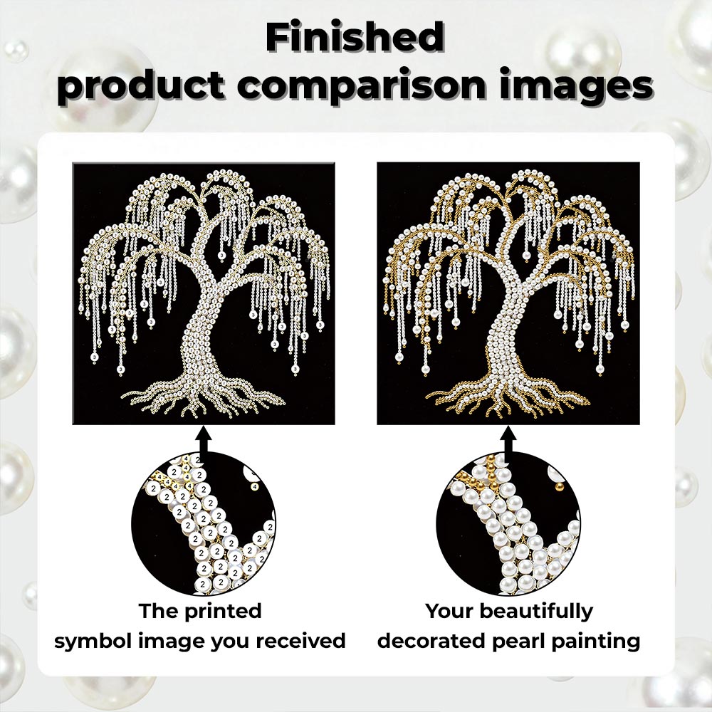 Diamond Painting | Pearl Painting | The Tree of Life in the Darkness