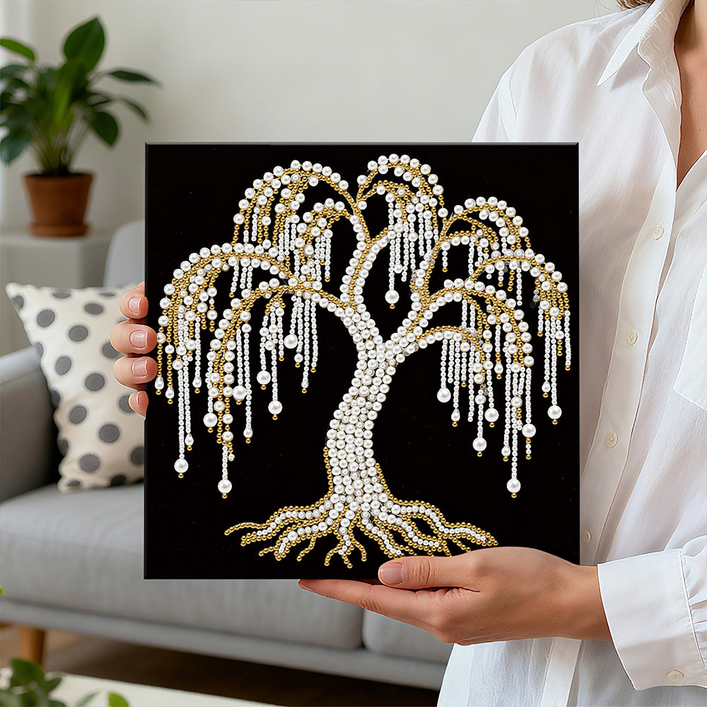 Diamond Painting | Pearl Painting | The Tree of Life in the Darkness
