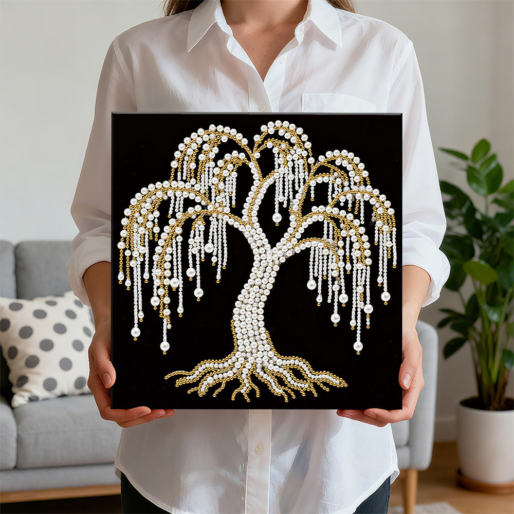 Diamond Painting | Pearl Painting | The Tree of Life in the Darkness