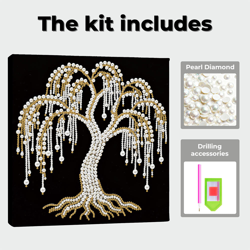 Diamond Painting | Pearl Painting | The Tree of Life in the Darkness