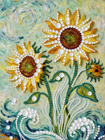 Diamond Painting | Pearl Painting | Van Gogh-Style Sunflowers