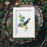 Different Kinds of Birds 12Pcs - Mini Diamond Painting Kit