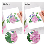 Different Varieties of Flowers 12Pcs - Mini Diamond Painting Kit