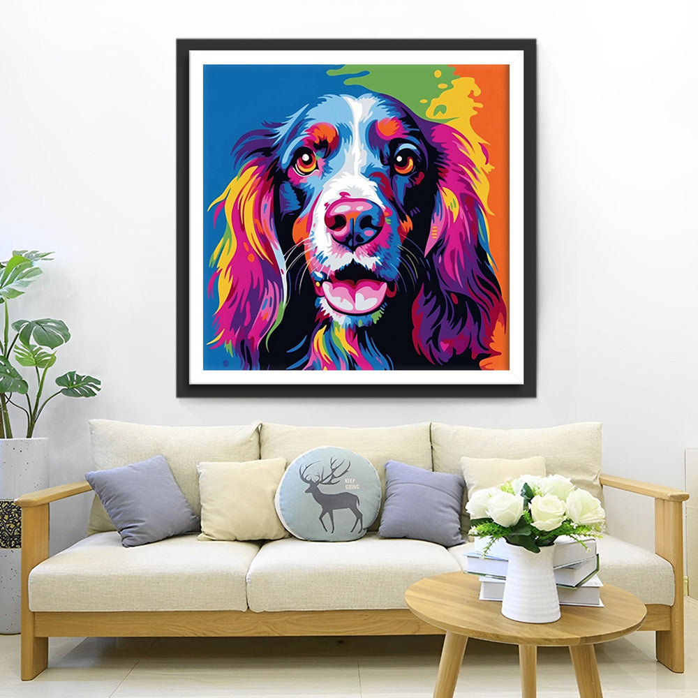 Dog's Expectations Diamond Painting
