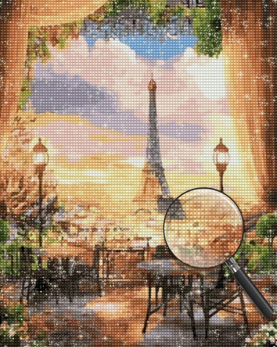 Eiffel Tower Diamond Painting