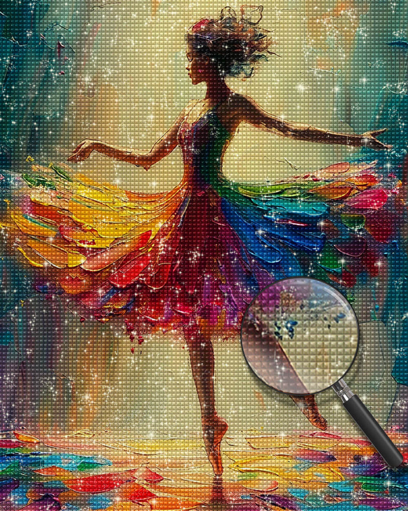 Elegant Dancer Diamond Painting