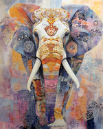 Elephant in Festive Attire Diamond Painting