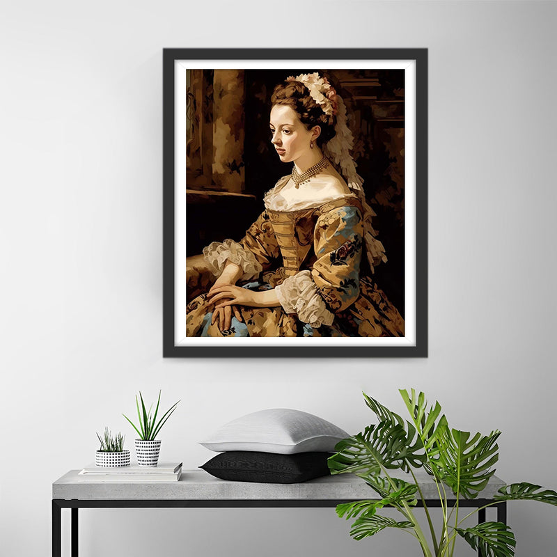 European Noblewoman Diamond Painting