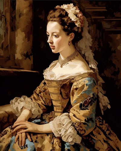 European Noblewoman Diamond Painting