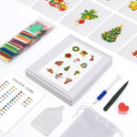 Exquisite Christmas Decorations 12Pcs - Mini Diamond Painting Kit