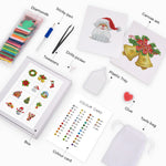 Exquisite Christmas Decorations 12Pcs - Mini Diamond Painting Kit