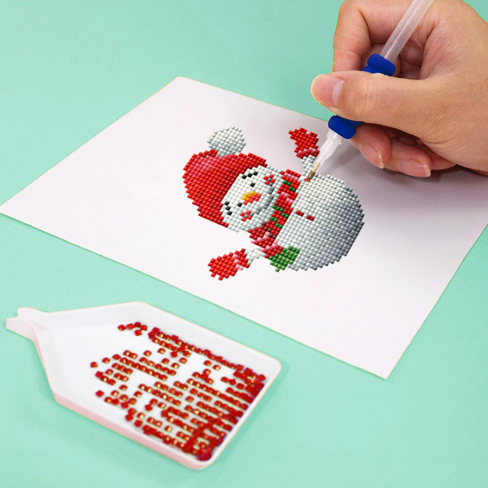Exquisite Christmas Decorations 12Pcs - Mini Diamond Painting Kit