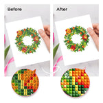 Exquisite Christmas Decorations 12Pcs - Mini Diamond Painting Kit