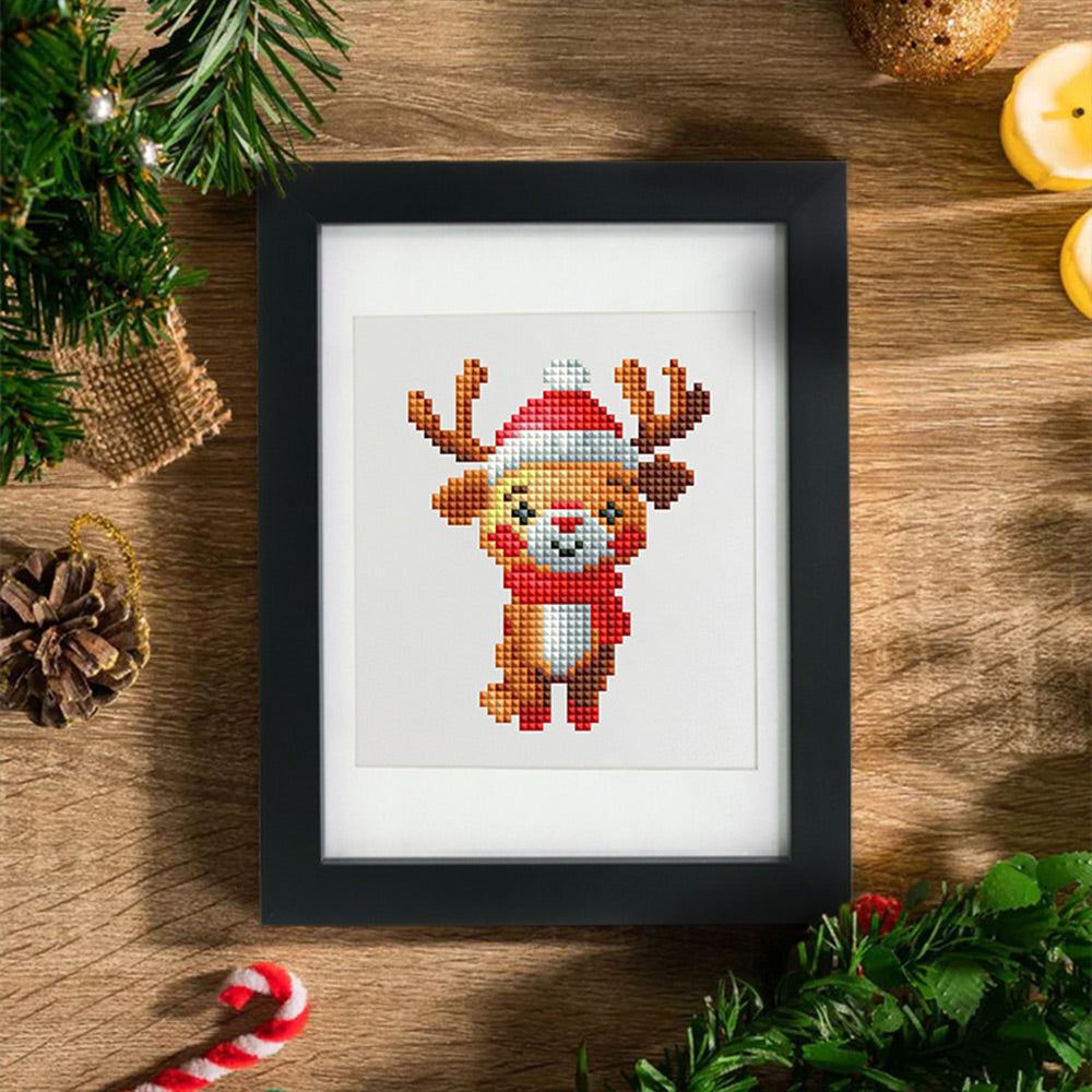 Exquisite Christmas Decorations 12Pcs - Mini Diamond Painting Kit