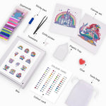 Fairytale Unicorn Dreams 12Pcs - Mini Diamond Painting Kit