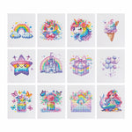 Fairytale Unicorn Dreams 12Pcs - Mini Diamond Painting Kit