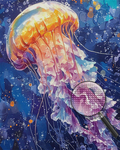 Fantasy Jellyfish Diamond Painting