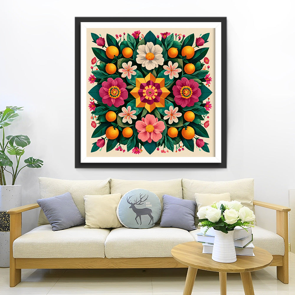 Flowers and Fruits Diamond Painting