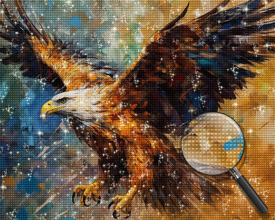 Flying Eagle Diamond Painting