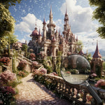 Garden Castle Diamond Painting