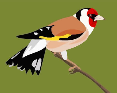 Goldfinch Diamond Painting