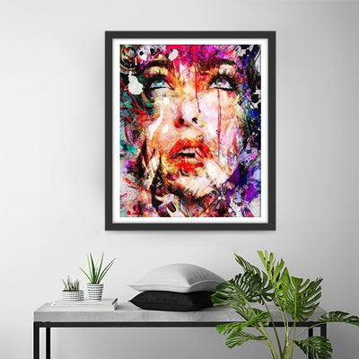 Graffiti Art Woman Diamond Painting