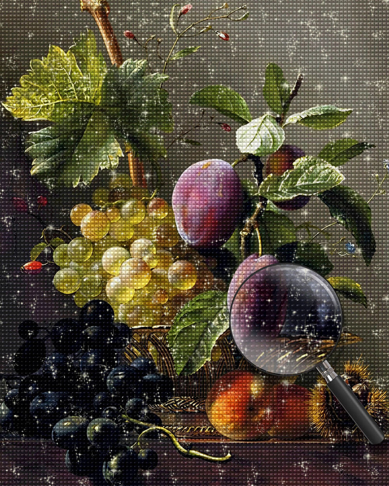 Grapes and Prunes Diamond Painting