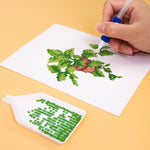 Green Potted Plants 12Pcs - Mini Diamond Painting Kit