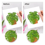 Green Potted Plants 12Pcs - Mini Diamond Painting Kit