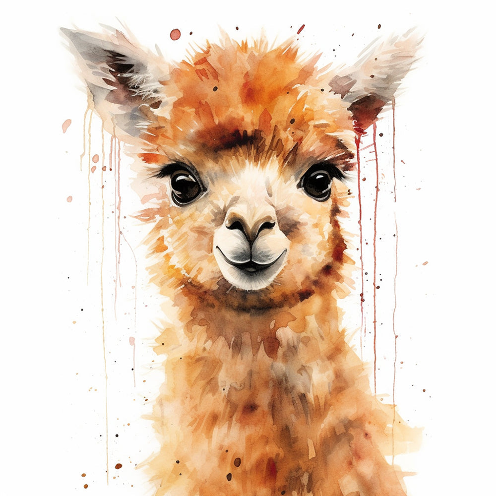 Happy Alpaca Diamond Painting