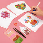 Happy Birthday 12Pcs - Mini Diamond Painting Kit